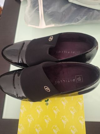 Zapatos Pitillos Talla 40 Negros