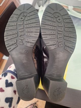 Zapatos Pitillos Talla 40 Negros