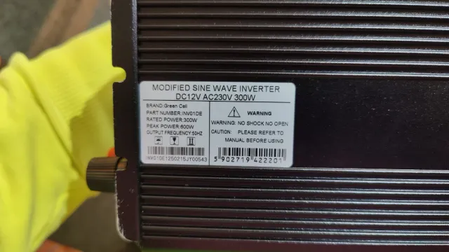 Inversor Green Cell 300W 12V a 220/230V