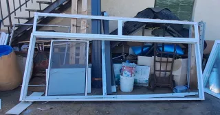 Ventana corredera 3 hojas + 2 fijos