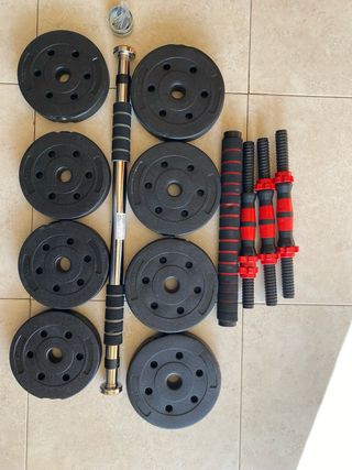 Barra di Trazioni e Manubri Regolabili