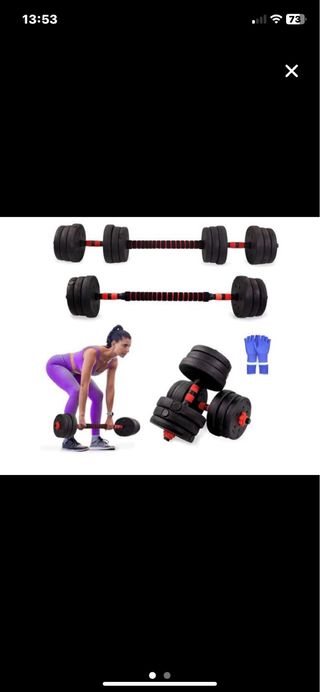 Barra di Trazioni e Manubri Regolabili