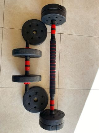 Barra di Trazioni e Manubri Regolabili