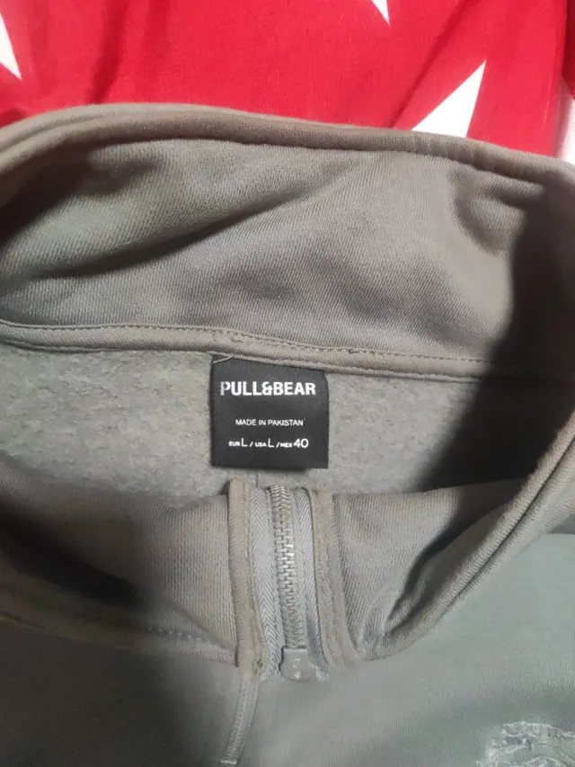 Sudadera Pull&Bear verde