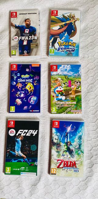 Giochi Nintendo Switch: FIFA 23, FC 24, Zelda, Pok
