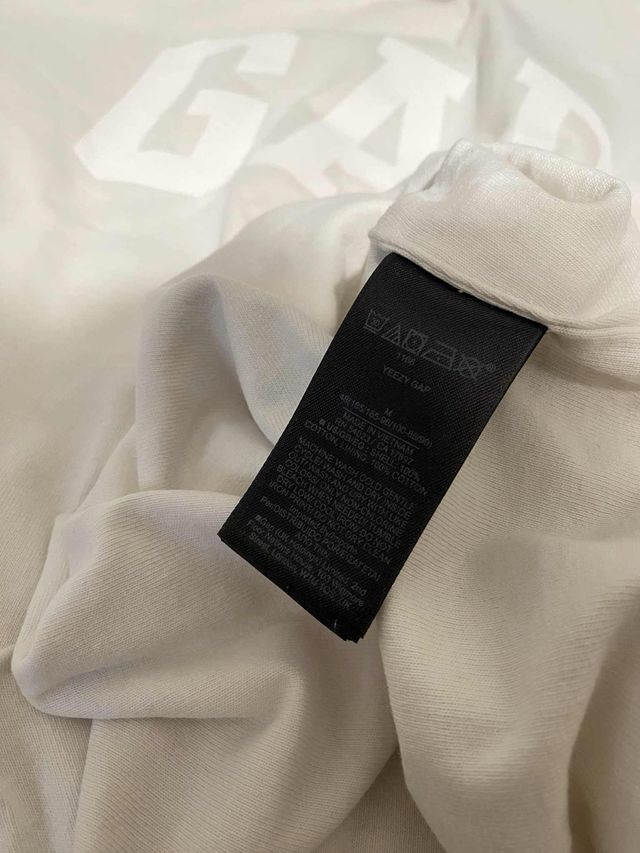 Yzy x Gap Balenciaga Camiseta Beige