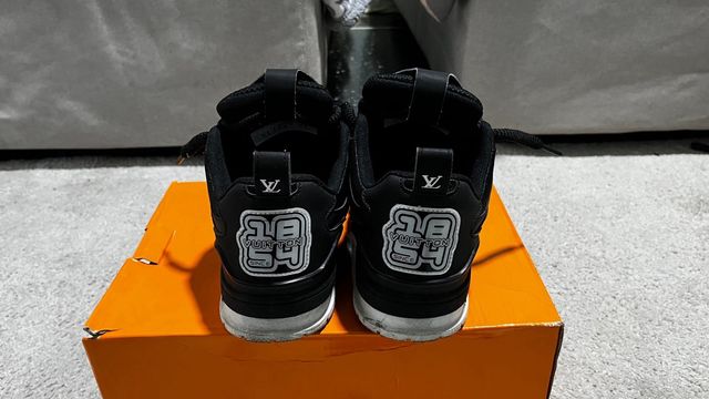 Louis Vuitton Skates Nere Bianche 43