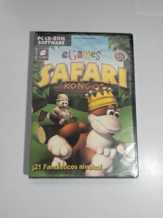 Precintado Juego PC eGames Safari Kong
