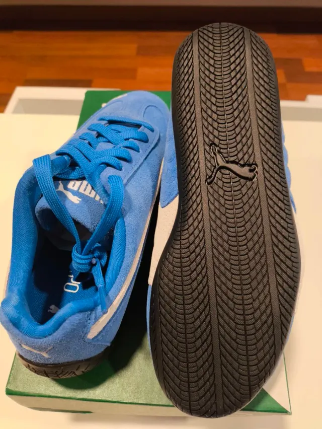 Puma Speedcat Talla 36 Azul/Blanco