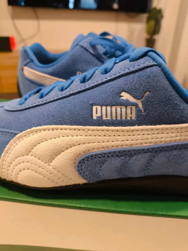 Puma Speedcat Talla 36 Azul/Blanco