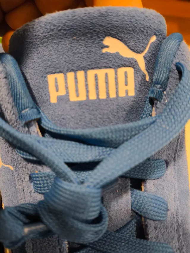 Puma Speedcat Talla 36 Azul/Blanco