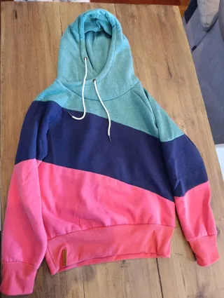 Sudadera Naketano mujer color block