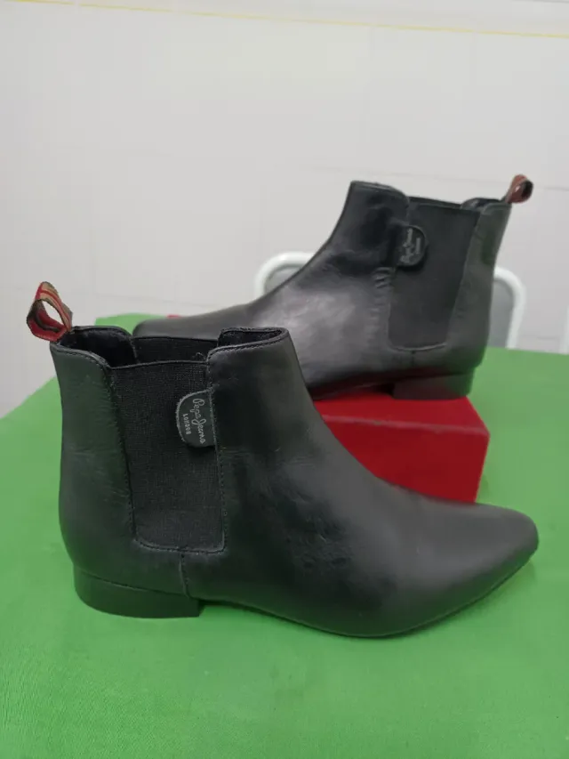 Botines Chelsea Pepe Jeans London Negros