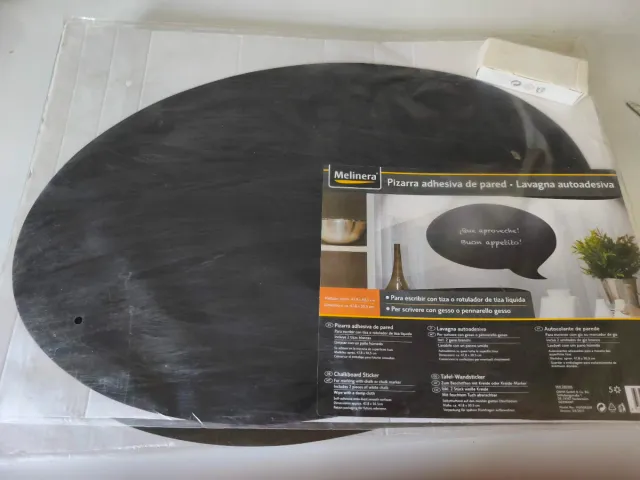 Pizarra Adhesiva Melinera Negra