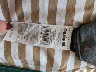 Vestito Desigual nero e rosso taglia M festività