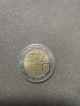 Moneda 2 Euros Paulskirche Verfassung