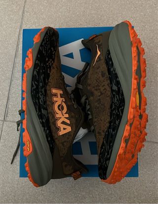 Hoka Zapatillas Trail Running Verde Naranja