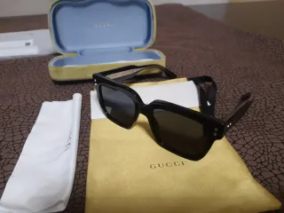 Occhiali Gucci Donna Neri e Oro