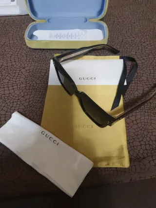 Occhiali Gucci Donna Neri e Oro