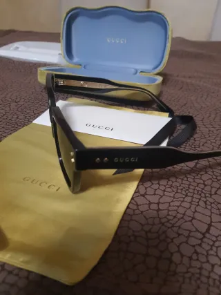 Occhiali Gucci Donna Neri e Oro