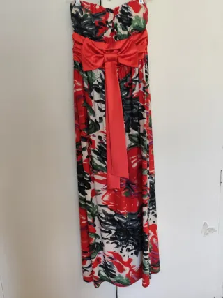 Vestido estampado de flores