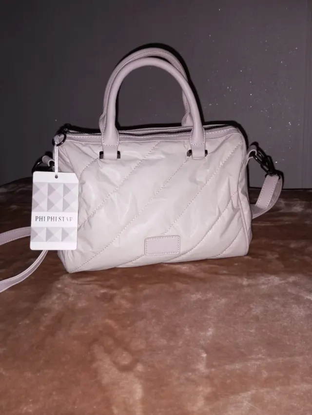 Bolso PHI PHI STAF Beige/Rosa