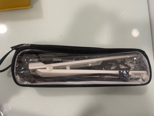 Plancha de pelo KX blanca