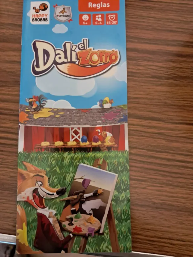 Dali el Zorro Juego de Mesa