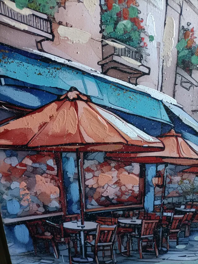 Lienzo grande Torre Eiffel