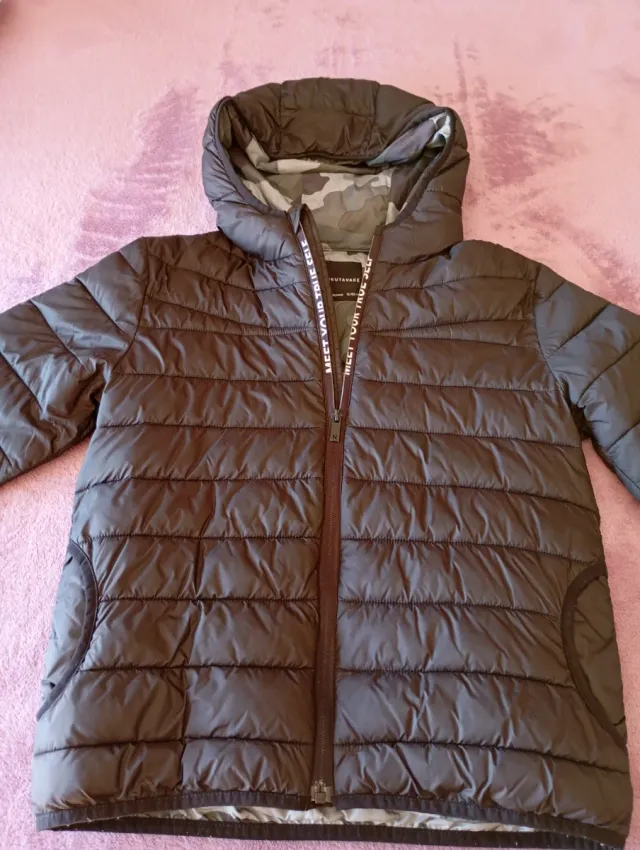 Chaqueton niño con capucha talla 152 cm