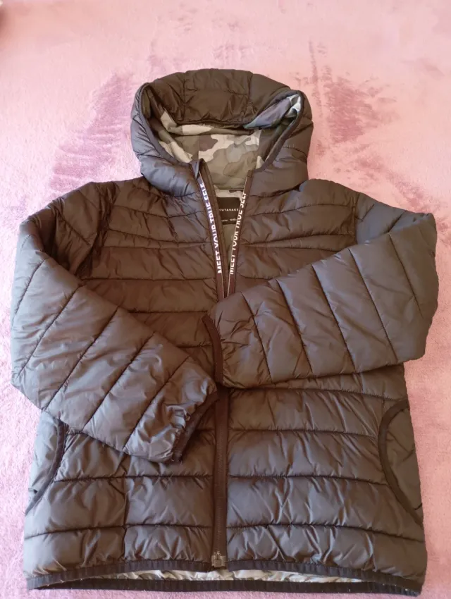 Chaqueton niño con capucha talla 152 cm