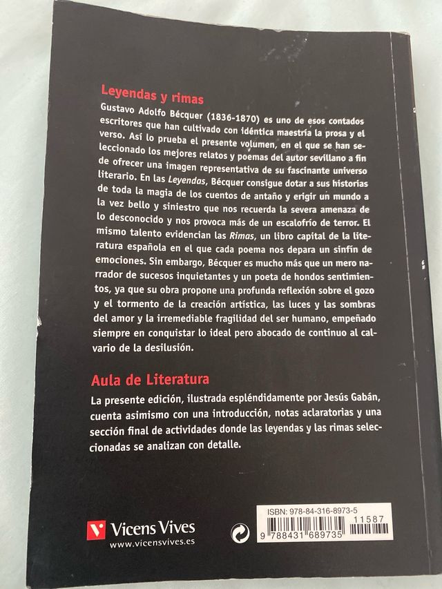 Leyendas y rimas / Legends and Rhymes (Literatu...