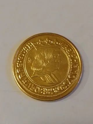 Moneda 4 Ducados Fernando II Pamplona