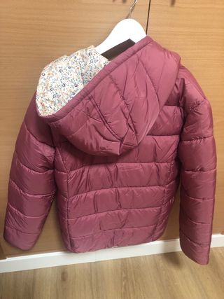 Chaquetón niña rosa talla M