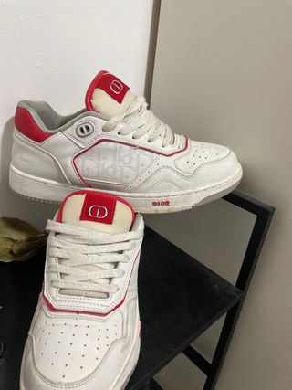 Zapatillas Dior Blancas y Rojas