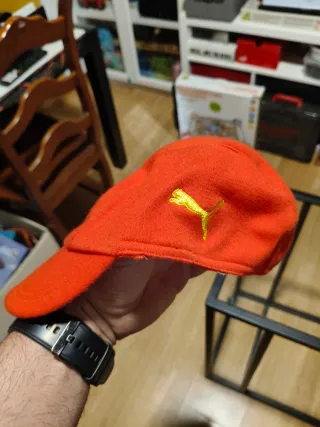 Gorra Puma Ferrari Roja. Talla niño