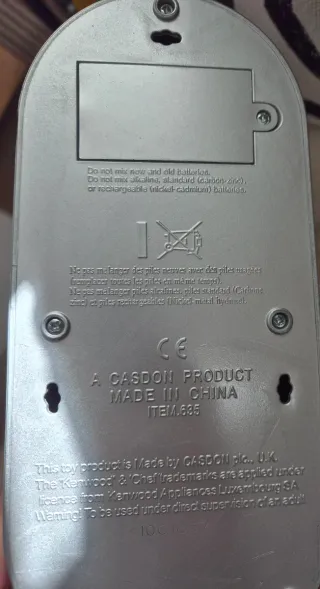 Batidora de juguete Kenwood Chef Titanium