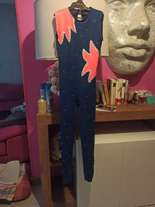 Mono Gimnasia Rítmica Azul y Rosa