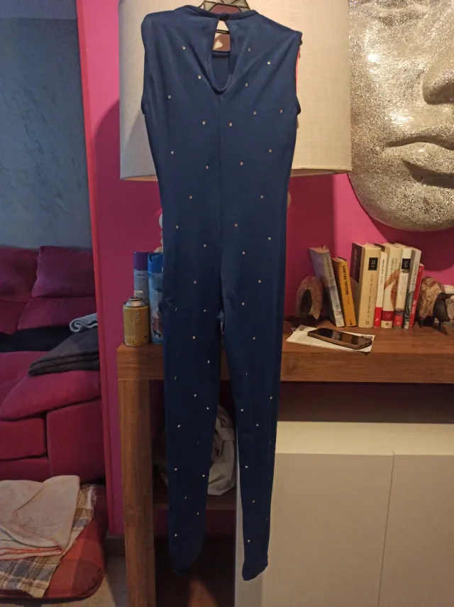 Mono Gimnasia Rítmica Azul y Rosa