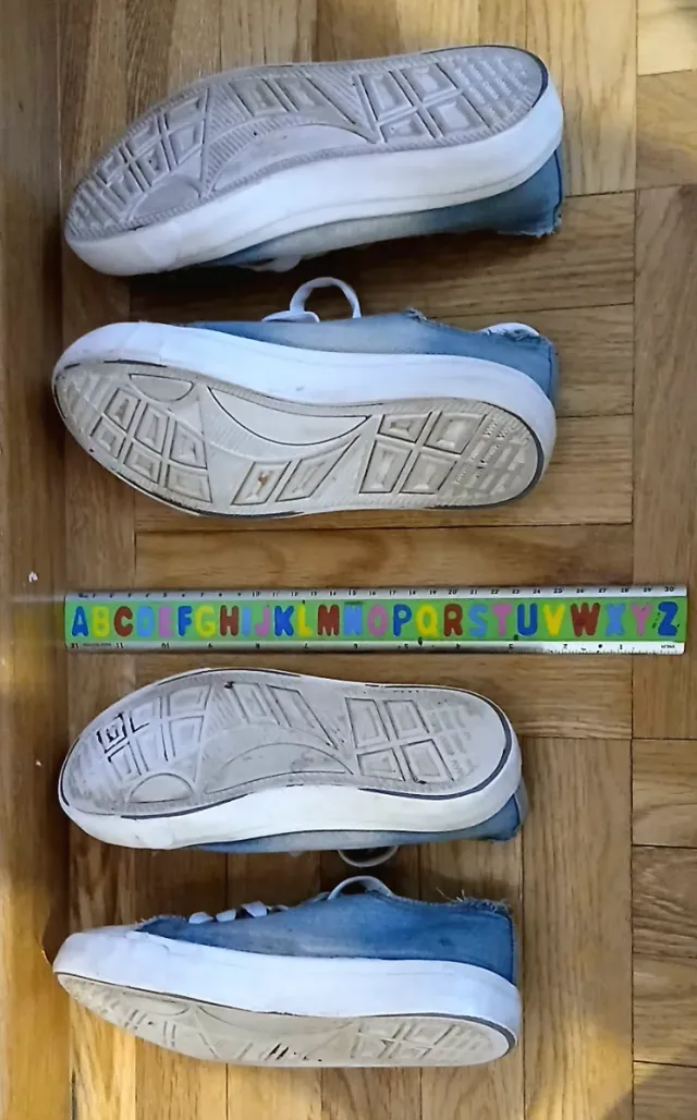 Zapatillas Creeks estrellas denim con estrellas