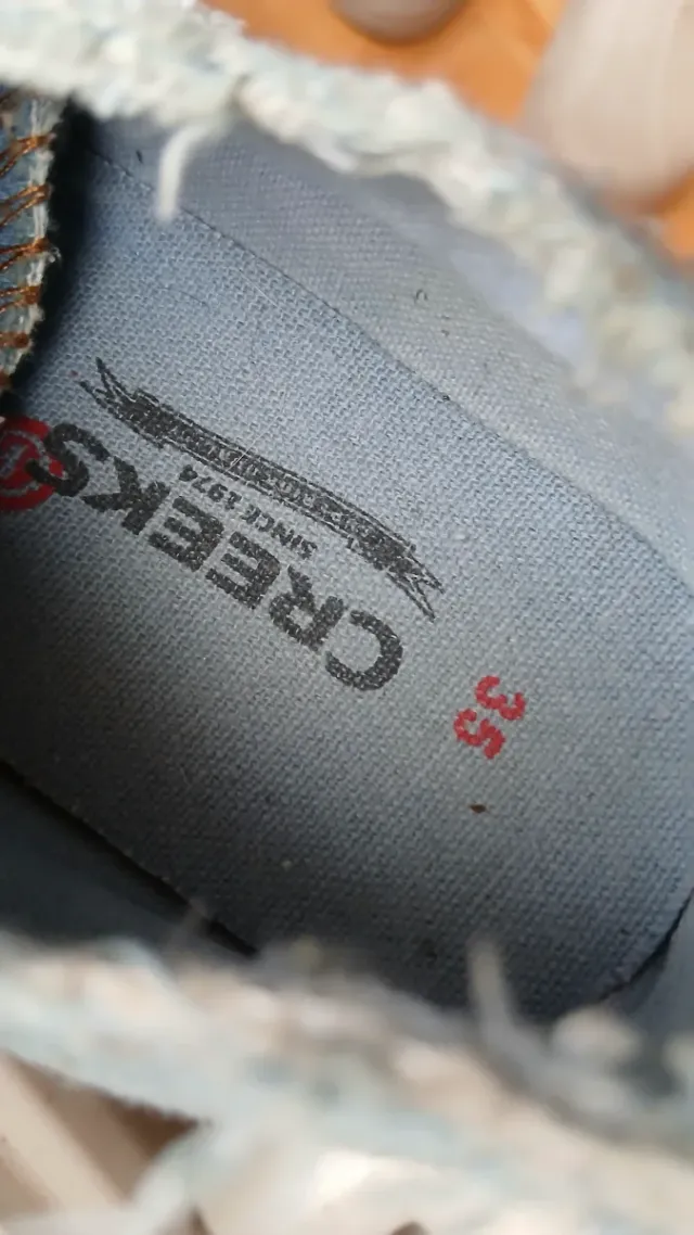 Zapatillas Creeks estrellas denim con estrellas