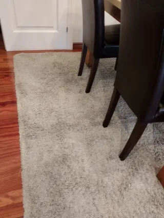 2 Alfombras Beige/Gris lana