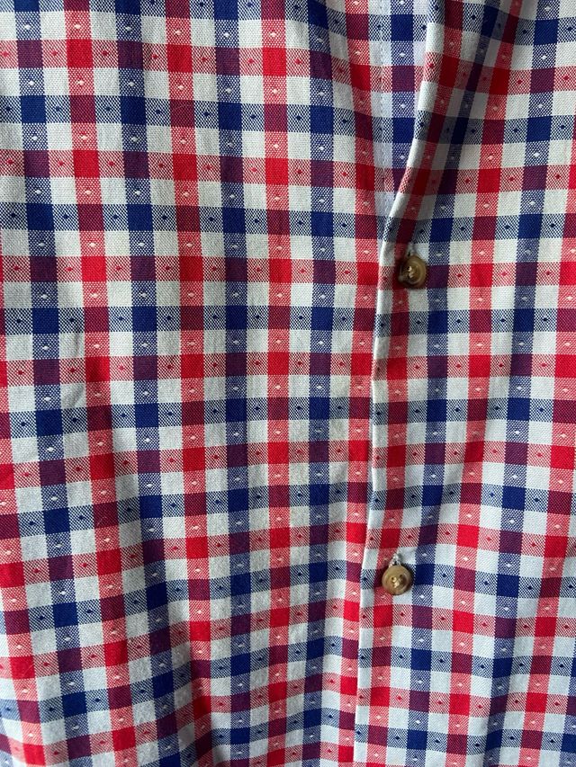 Camisa cuadros chico Talla L