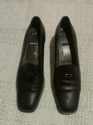 Zapatos azul marino oscuro mujer Paco Herrero.Basi