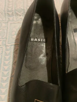 Zapatos azul marino oscuro mujer Paco Herrero.Basi