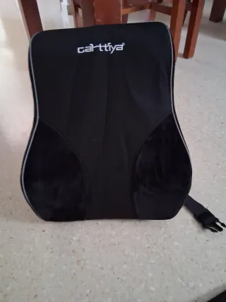 Cojín Soporte Lumbar Cattliya Negro