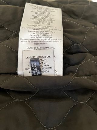 Cazadora Levi's Verde Oliva Talla L