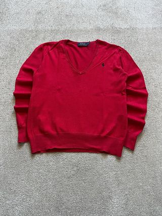 Jersey Polo Ralph Lauren Rojo