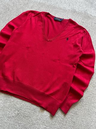 Jersey Polo Ralph Lauren Rojo
