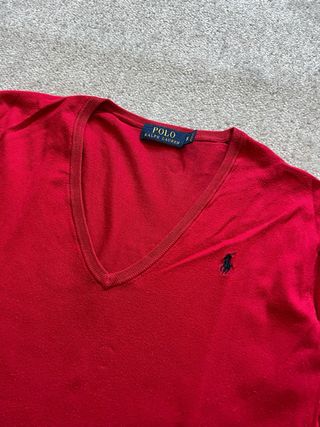 Jersey Polo Ralph Lauren Rojo